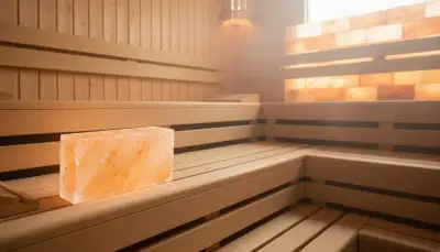 Salzstein in der Sauna: Natürliche Wohltat