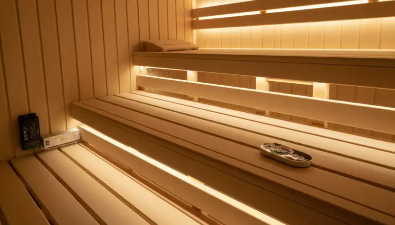 Saunabeleuchtung: Atmosphäre und Sicherheit