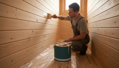 Saunaholz schützen: Holzlasur richtig auftragen