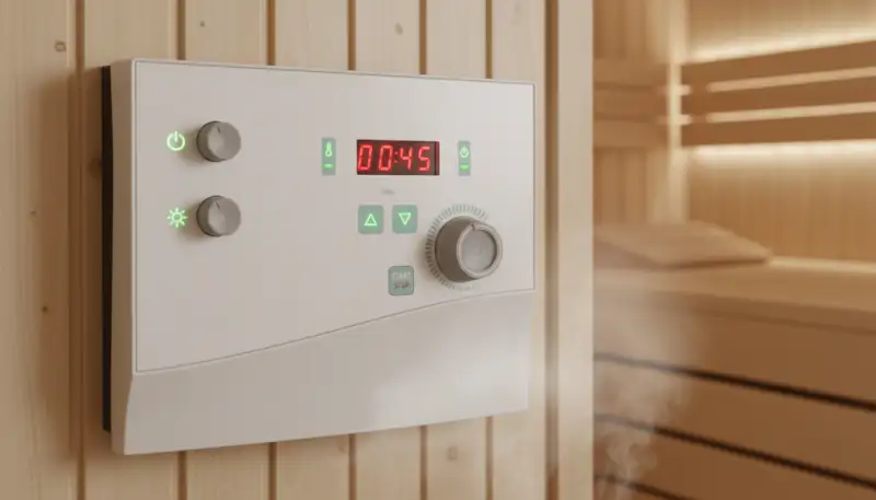 Saunaofen Zeitschaltuhr: Smart saunieren