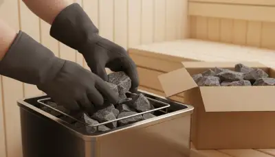 Saunasteine wechseln: So geht's richtig