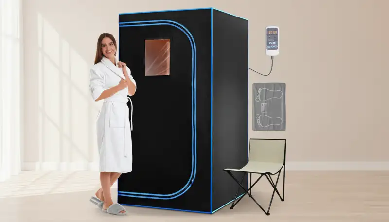 Zeltsauna Zuhause: Aufbau und Ausstattung