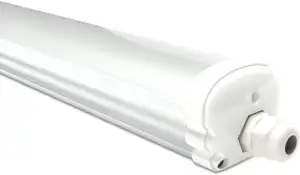 HOFTRONIC - LED Feuchtraumleuchte 120cm IP65-36W 4320 Lumen - 4000K Neutralweiß - Verknüpfbar - Kellerleuchte, Nassraumleuchte - Feuchtraum Wannenleuchte