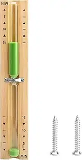 Sanduhr Sauna Timing Zubehör Timer 15 Minuten, Küchentimer Hitzebeständig Sauna 