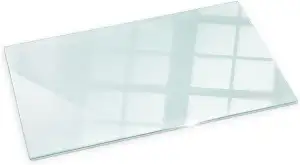 Funkenschutz Glasplatte 120x60 cm Elegante Klarglas Funkenschutzplatte Gehärtete