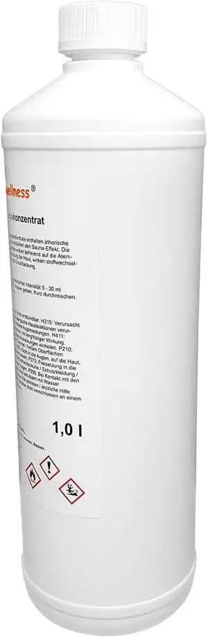 well2wellness® Saunaaufguss Konzentrat Grapefruit - Cassis 1,0 l