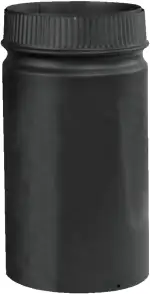 Selkirk Metalbestos 266012 Rauchrohr, 15,2 x 30,5 cm, schwarz, matt, doppelwandig