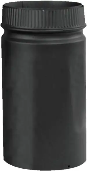 Selkirk Metalbestos 266012 Rauchrohr, 15,2 x 30,5 cm, schwarz, matt, doppelwandig