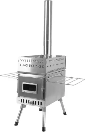 Jemora Saunaofen, holzbefeuerter Saunaofen für Picknick, Camping, Zelt, zusammen