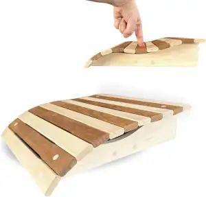 Sotra Sauna Kopfstütze – Ergonomische Kopfauflage 35×37×9 cm aus Linde & Thermol