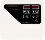 MINRS 3-9KW Saunasteuergerät Saunasteuerung 220V-240V Sauna Digital Controller Externe Digital Controller Anzeige, Auslaufschutz und Speicherfunktion für Geeignet private Saunen, Spas, Fitnesszentren