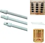 Keramikstrahler Infrarotstrahler 400 Watt 55cm Heizstrahler Infrarotkabine