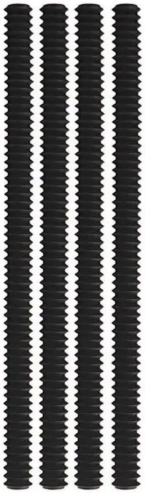 4 Stück Ofengitterschutz Silikon, Hitzebeständige Backofenrost Kantenabdeckung f