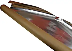 Spezielle robuste Dampfsperre für Saunabau, Aluminiumfolie, Alufolie, Sauna 30m2