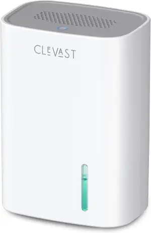 CLEVAST Luftentfeuchter, 850ml Elektrischer Luftentfeuchter mit Ultra-Leise & Au