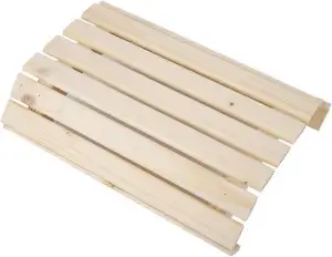 lyrlody Sauna Lampenschirm mit Anti-explosionslicht, Praktisches Zubehör, Schatten Sauna Zubehör Holz Lampenschirm, Sauna Raum Lampe für Saunazubehör, 30cm