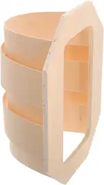 VOSAREA Sauna Lampenschirm Ecklichtschirm für Die Sauna Sauna-lichtschirm aus Holz Lampenschirm F...