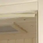 eliga Türdichtung beige für Glas/Holztüren