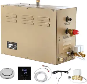 CGOLDENWALL 4.5 KW Sauan Dampfgenerator mit Automatischer Entwässerung 220 V für