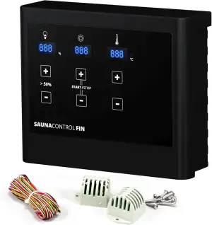 Suleno Saunasteuergerät Elektronisch finnisch, Digitale Saunasteuerung mit Touch