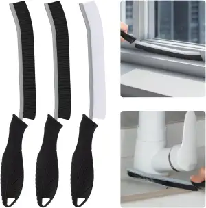 Reinigungsbürste - Fugenbürste, Spaltreinigungsbürste, Hartborsten Ecken Reinigu