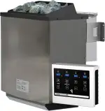 Saunaofen mit Steuerung inkl. Heizsteine 3,6kW, 4,5kW oder 9kW (9kW mit Biobetrieb Außensteuerung)