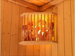 Unbekannt Infraworld Salzkristallleuchte