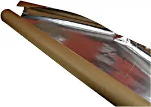 Aluminiumfolie Sauna 30qm robuste Alufolie Dampfsperre für Saunabau