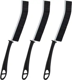 Hartborsten Ecken Reinigungsbürste - Fugenbürste Bad, Spaltreinigungsbürste, Dün