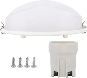 Akozon Saunalampe, Lampenschirm Explosionsgeschützter Saunalampenschirm Hochtemp