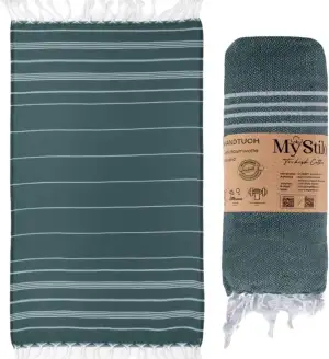 XXL Saunahandtuch Hamamtuch - Großes, Weiches Badetuch 100x200cm, Schnelltrockne