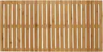 WENKO Baderost Bambus 100 x 50 cm, rutschfeste Badewannenmatte Antirutschmatte Mod. Indoor u. Out...