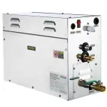 9KW Dampfgenerator Dusche Dampferzeuger Sauna Für Dampfbad Dampfdusche Und Dampfbäder Private Und Gewerbliche Dampfgerät Schwarz