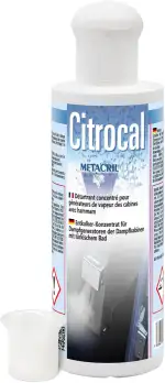 Metacril Citrocal + Dosierbecher, Entkalker-Konzentrat, für Dampfgenerator von Box mit Dampfbad - 200 ml