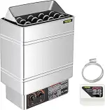 FlowerW Saunaofen 9 KW, Sauna Elektroherd 380 V - 415 V, Elektrischer Saunaofen 2 Modi (Temperatu...