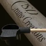 Saunakelle - Regenfall by CSD Crativ Creations 300 ml Aufgusskelle NEU: mit langem Buchenholzgrif...