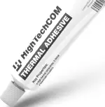 2W/mK Wärmeleitkleber, Flüssig 100g - Ultimativer Kühlkörperkleber für Heatsink, LED, RAM, GPU & Leistungselektronik, Silikon mit Aluminiumbestandteilen