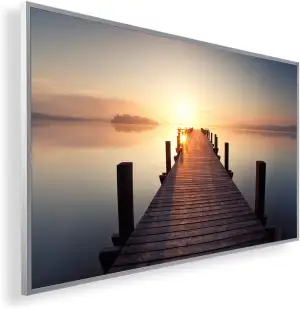 Könighaus 450W Infrarotheizung mit Bild in HD Qualität - Energiesparend - TÜV SÜ