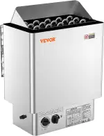 VEVOR Elektrischer Saunaofen, 8 kW, 400 V, 3N tragbare Saunaheizung für drinnen & draußen mit 3-S...