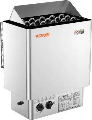 VEVOR Elektrischer Saunaofen, 8 kW, 400 V, 3N tragbare Saunaheizung für drinnen 