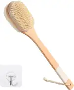 Blendura Rückenbürste mit Langem Stiel, 43 cm Duschbürste Badebürste Rückenbürste Dusche Duschbür...