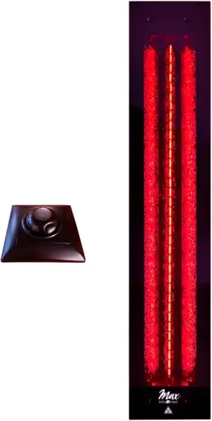 SET frameless InfraROTmed MAX© Tiefenwärmestrahler 500W + Regler icon eco1, Infr