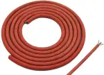 5 Meter (m) Silikonkabel 3x1,5 mm² | SiHF-J | Hitzebeständige und flexible Silikonleitung | Saunakabel | Optimal für Saunaöfen | -60°C bis +180°C | Wärmegeräte, Scheinwerfer, Heizkraftwerke etc.