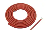 10 Meter (m) Silikonkabel 3x1,5 mm² | SiHF-J | Hitzebeständige und flexible Silikonleitung | Saunakabel | Optimal für Saunaöfen | -60°C bis +180°C | Wärmegeräte, Scheinwerfer, Heizkraftwerke etc.