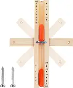 Sauna Sanduhr 20 Minuten,360° Drehbare Sauna Uhr Holz,Glas Robust & Hitzebeständig Sanduhr Saunauhr,Orange Natursand + 2 Edelstahl Schrauben,Wandmontage Umweltfreundlich