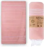 XXL Saunahandtuch Hamamtuch - Großes, Weiches Badetuch 100x200cm, Schnelltrocknend - Premium Stra...