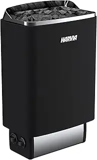 Harvia Top Steel Elektrische Saunaofen 6kW mit integrierte Steuerung für die Wan