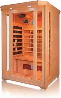 Infrarotkabine Oslo Alpha – Tiefenwärme für optimale Entspannung, 2 Personen, ka
