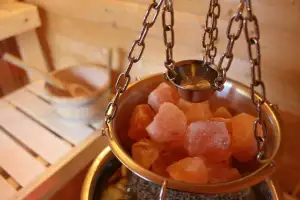 Sauna Zeremonie: Aromaschalen inkl. Verdampferschale aus Edelstahl - Passend für