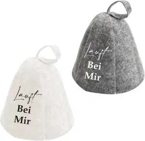 2 Stück Filz-Saunahut,Ideales Sauna Hut für Damen und Herren,Gute Qualität Sauna